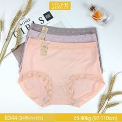 Quần lót kháng khuẩn MB 8344 cạp cao bigsize