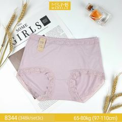 Quần lót kháng khuẩn MB 8344 cạp cao bigsize