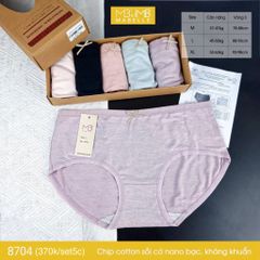 Quần lót khử khuẩn làm mát 8704 cạp vừa