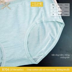 Quần lót khử khuẩn làm mát 8704 cạp vừa
