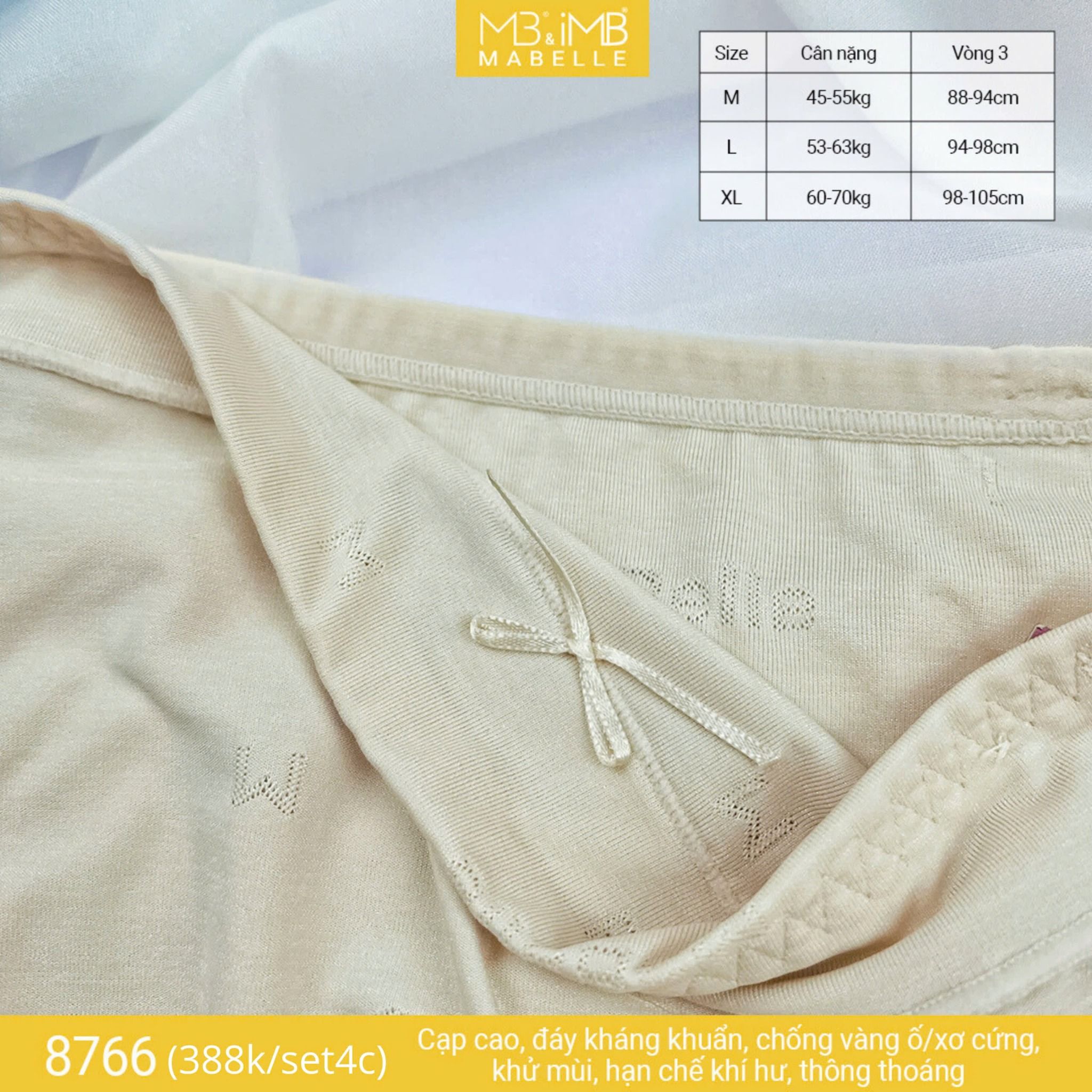 Quần lót kháng khuẩn làm mát 8766