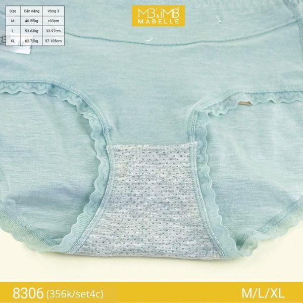 Quần lót cotton sồi organic MB 8306 kháng khuẩn cao cấp