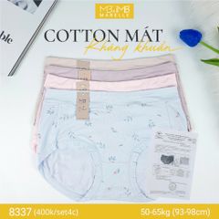 Quần lót kháng khuẩn co giãn 8337 cạp vừa