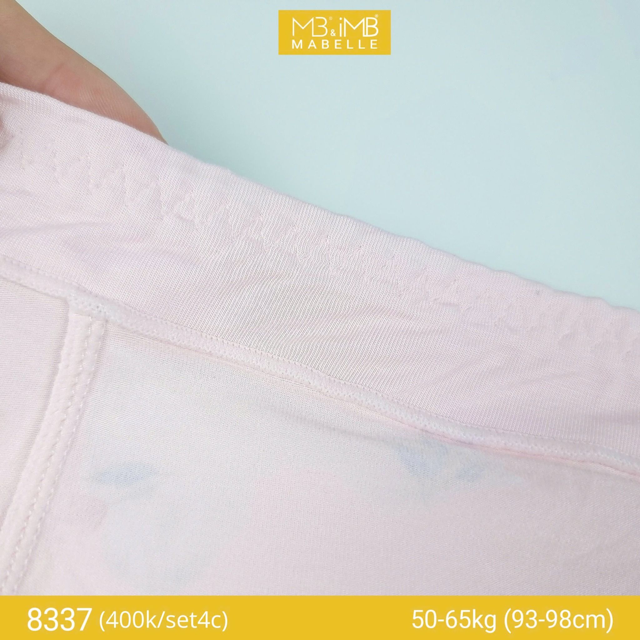 Quần lót kháng khuẩn co giãn 8337 cạp vừa