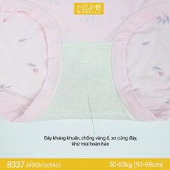 Quần lót kháng khuẩn co giãn 8337 cạp vừa