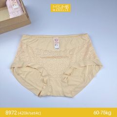 Quần lót nữ bigsize MB 8972 điều hòa, thanh lịch, ren tinh tế