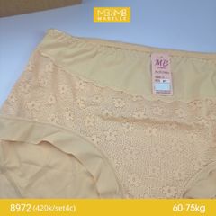 Quần lót nữ bigsize MB 8972 điều hòa, thanh lịch, ren tinh tế