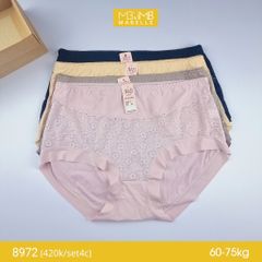 Quần lót nữ bigsize MB 8972 điều hòa, thanh lịch, ren tinh tế