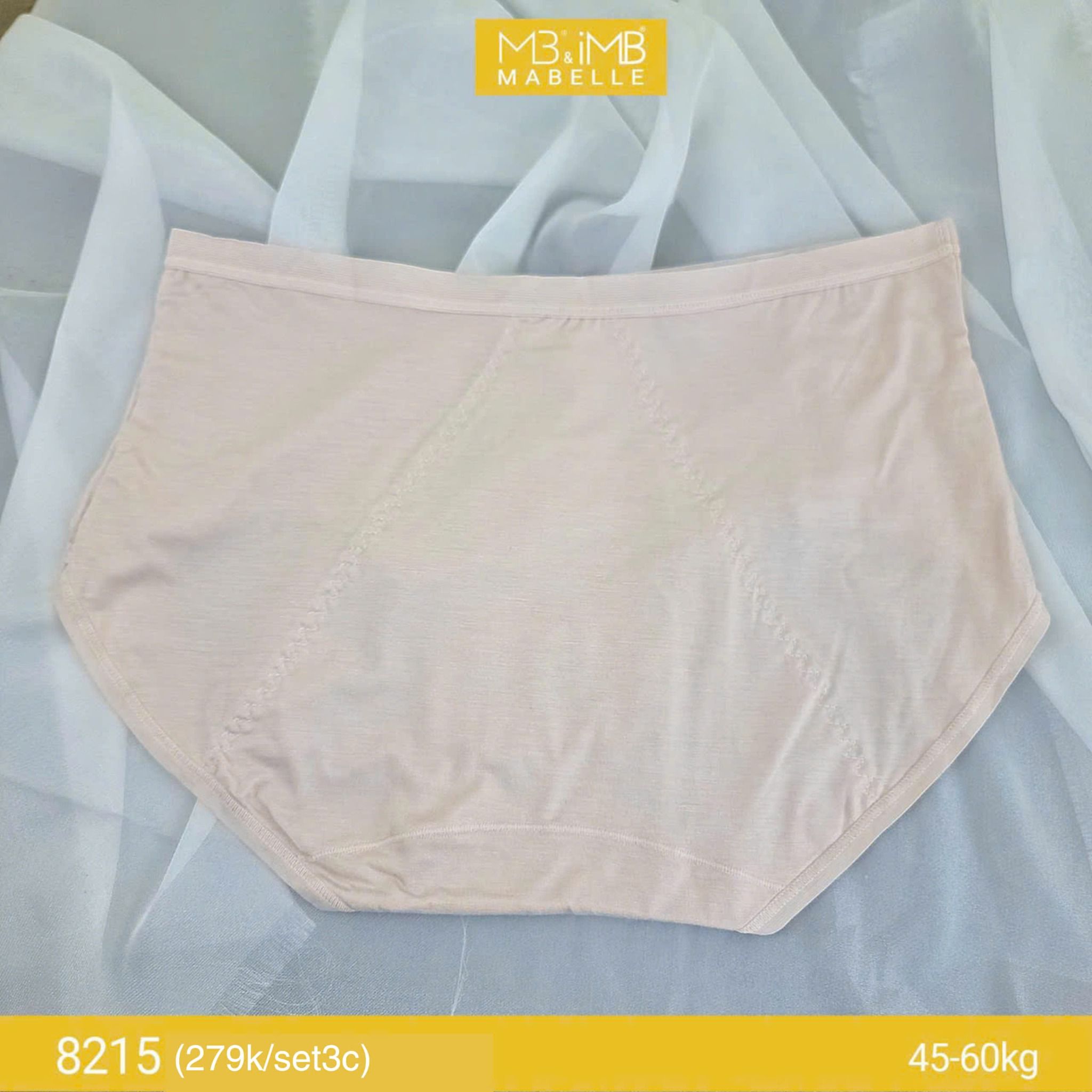 Quần lót nguyệt san kháng khuẩn MB 8215 cạp vừa