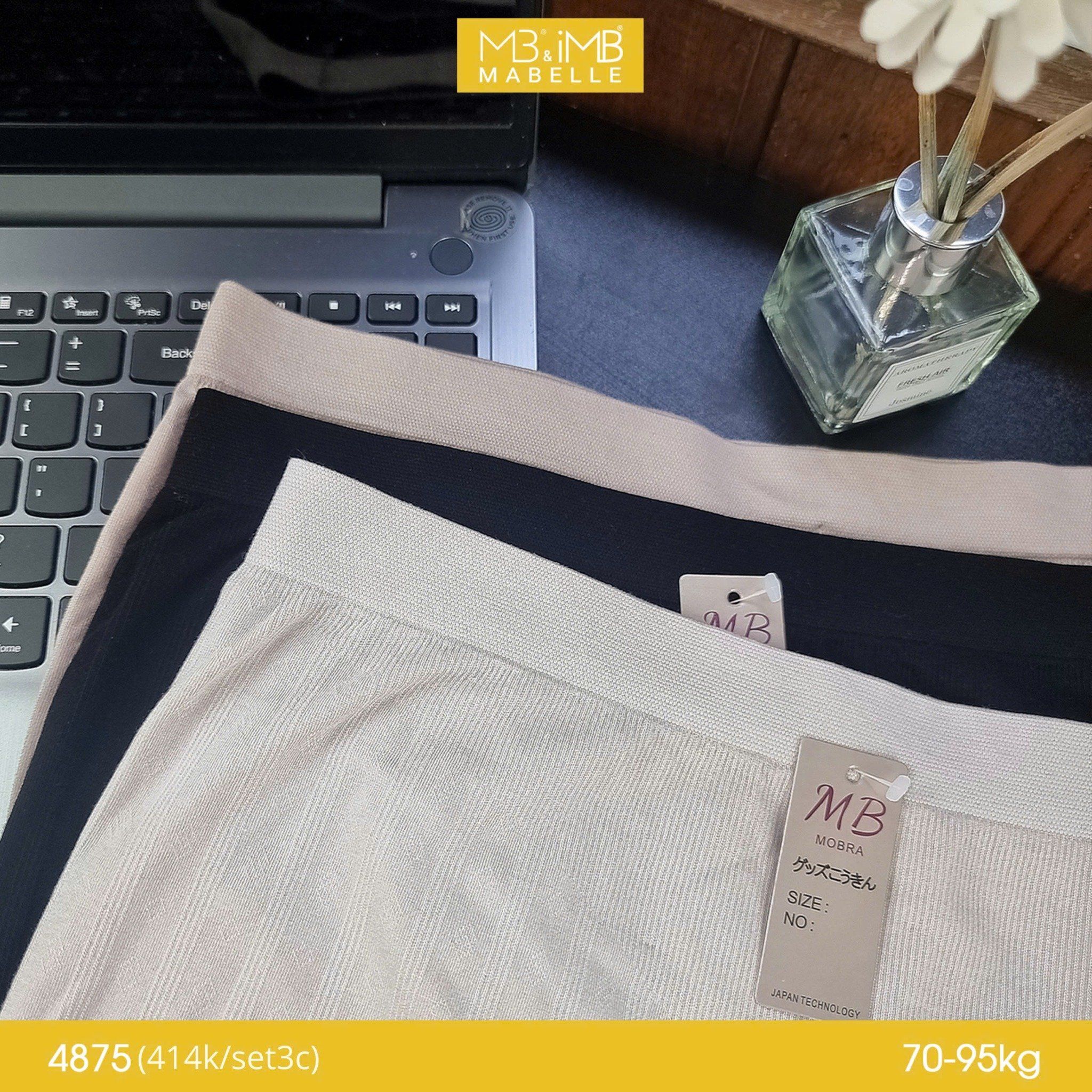 Quần lót nữ cotton cạp cao MB 4875 bigsize