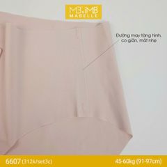 Quần lót cao su non tàng hình mát lạnh 6607 cạp vừa