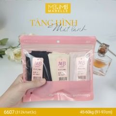 Quần lót cao su non tàng hình mát lạnh 6607 cạp vừa