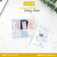 Quần lót tàng hình cao su non 6627 cạp vừa