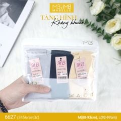 Quần lót tàng hình cao su non 6627 cạp vừa