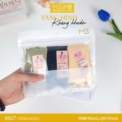 Quần lót tàng hình cao su non 6627 cạp vừa