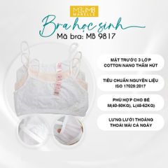 Áo lá học sinh lưng lưới 9817
