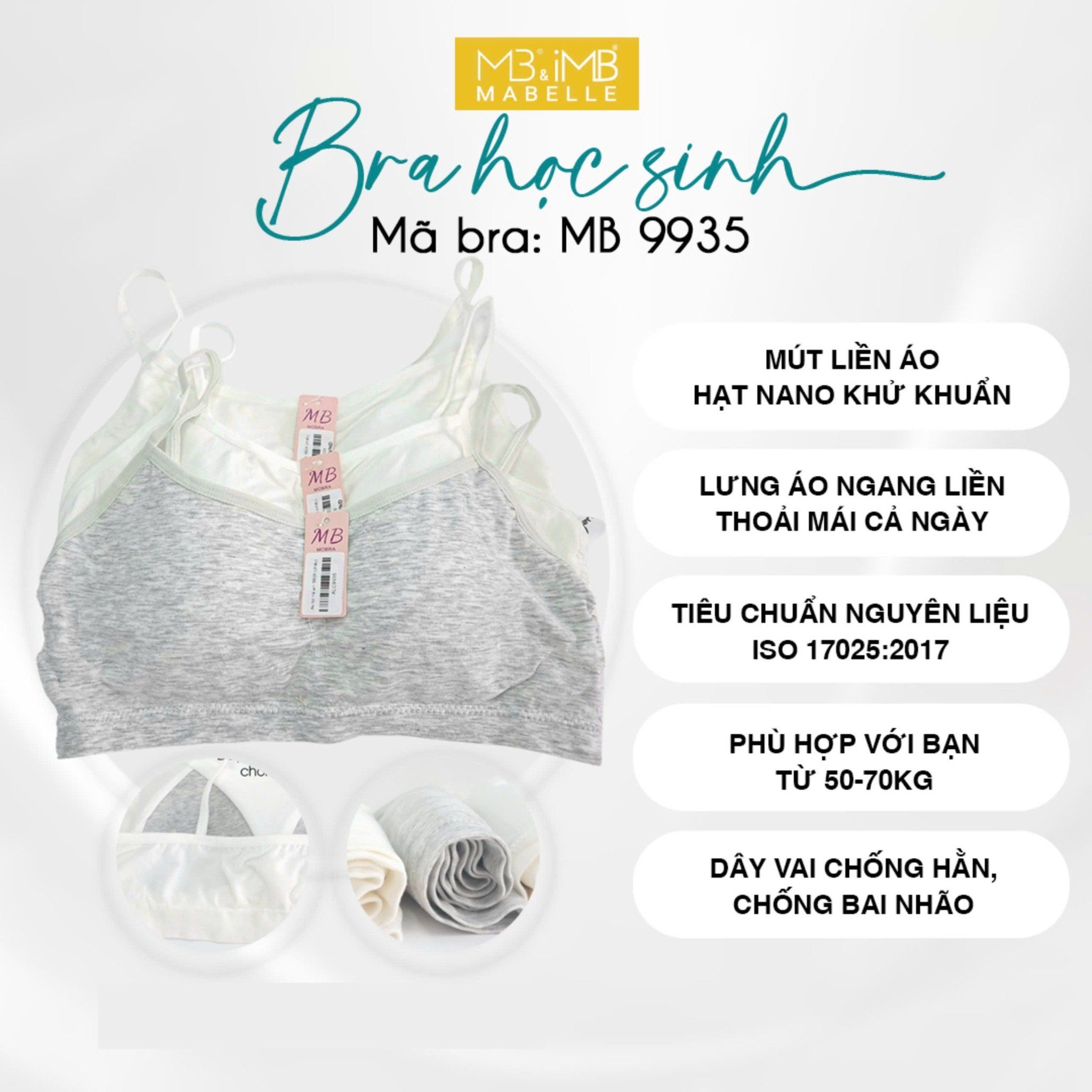 Áo lá học sinh MB 9935 mút mỏng