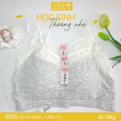 Áo lá học sinh MB 9935 mút mỏng
