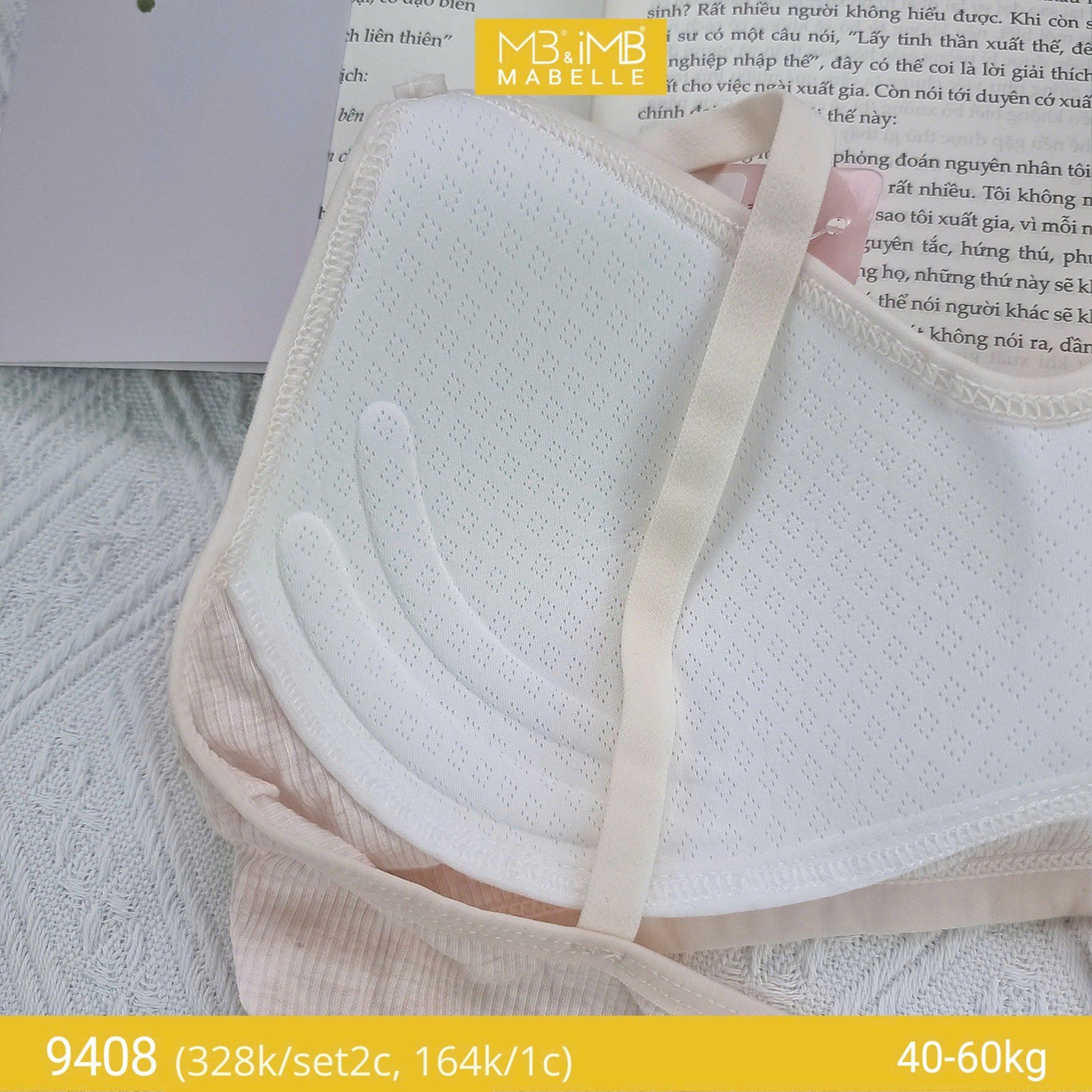 Áo lót học sinh MB 9408 mút liền thoáng khí, điều hòa, không gọng