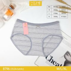 Quần lót kháng khuẩn làm mát MB 8796 cạp vừa