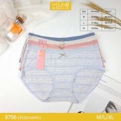 Quần lót kháng khuẩn làm mát MB 8796 cạp vừa