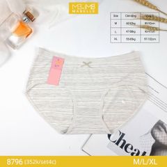 Quần lót kháng khuẩn làm mát MB 8796 cạp vừa