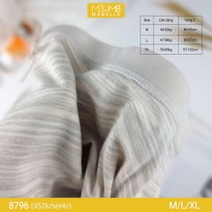 Quần lót kháng khuẩn làm mát MB 8796 cạp vừa