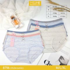 Quần lót kháng khuẩn làm mát MB 8796 cạp vừa