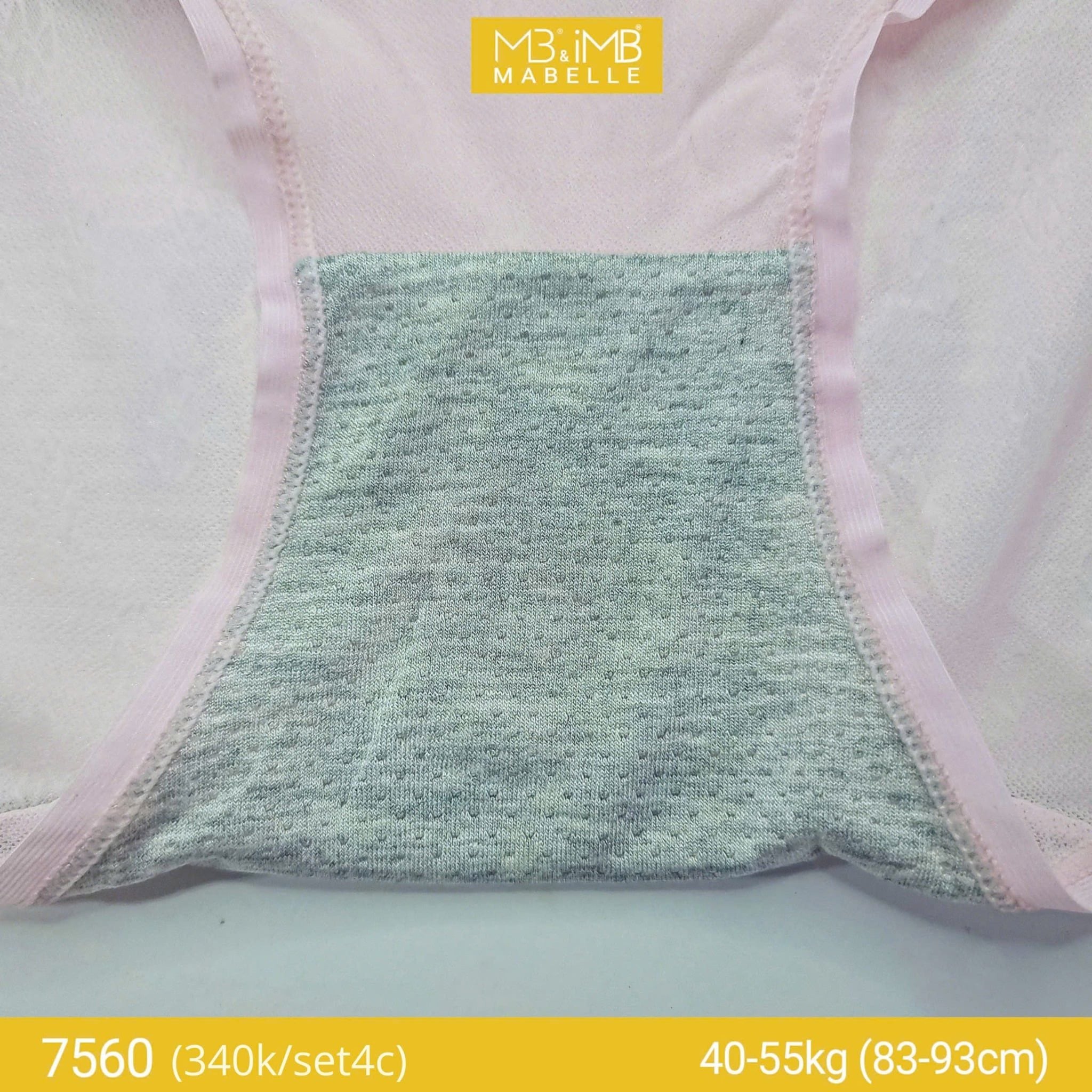 Quần lót kháng khuẩn điều hoà 7560 cạp vừa