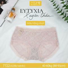 Quần lót kháng khuẩn làm mát xuyên thấu MB 7722 cạp vừa