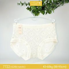 Quần lót kháng khuẩn làm mát xuyên thấu MB 7722 cạp vừa