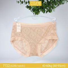 Quần lót kháng khuẩn làm mát xuyên thấu MB 7722 cạp vừa