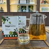  Trà Mát Gan GigaHerbs - Hộp Vip 56Gram Nước Trà Tea Chè, Cà Gai Leo Sạch Nguyên Chất, Atiso 