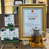  Trà Rau Má Tía Tô GigaHerbs - Hộp Vip 56Gram Nước Trà Tea Chè, Rau Má Sạch Nguyên Chất, Tía Tô 