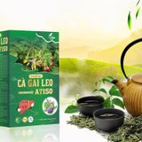  Trà Cà Gai Leo Atiso GiGa Hộp Vip 90 Túi Lọc Nước Trà Tea Chè 