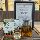  Trà Mát Gan GigaHerbs - Hộp Vip 56Gram Nước Trà Tea Chè, Cà Gai Leo Sạch Nguyên Chất, Atiso 