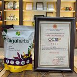  Trà Tía Tô Gold Gigaherbs Nước Trà Tea Chè - Túi 250Gr, Thành Phần Tía Tô, Gừng Gió, Đông Trùng 