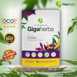  Trà Tía Tô Gold Gigaherbs Nước Trà Tea Chè - Túi 250Gr, Thành Phần Tía Tô, Gừng Gió, Đông Trùng 