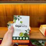  Trà Mát Gan GigaHerbs - Hộp Vip 56Gram Nước Trà Tea Chè, Cà Gai Leo Sạch Nguyên Chất, Atiso 