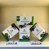  Trà Rau Má Tía Tô GigaHerbs - Hộp Vip 56Gram Nước Trà Tea Chè, Rau Má Sạch Nguyên Chất, Tía Tô 