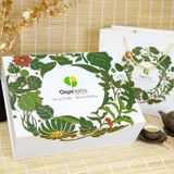  Hộp Trà 3 Vị GigaHerbs - Atiso Cà Gai Leo, Tía Tô Gold, Rau Má Tía Tô - Kèm Cốc Giữ Nhiệt, Mật Ong Sâm Đương Quy 