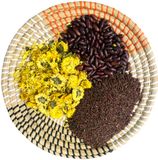  Hộp Trà Gạo Lứt Đậu Đỏ Cúc Hoa 90 túi lọc Nước Trà Tea Chè 