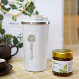  Hộp Trà 3 Vị GigaHerbs - Atiso Cà Gai Leo, Tía Tô Gold, Rau Má Tía Tô - Kèm Cốc Giữ Nhiệt, Mật Ong Sâm Đương Quy 