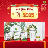  Hộp Trà 3 Vị GigaHerbs - Atiso Cà Gai Leo, Tía Tô Gold, Rau Má Tía Tô - Kèm Cốc Giữ Nhiệt, Mật Ong Sâm Đương Quy 