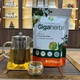  Trà Mát Gan GigaHerbs - Túi Zip 250Gram Nước Trà Tea Chè, Cà Gai Leo Sạch Nguyên Chất, Atiso 