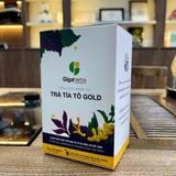  Trà Tía Tô Gold Gigaherbs Hộp Vip 56Gram Nước Trà Tea Chè 