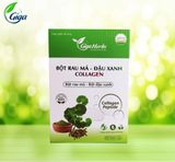  Bột Rau Má Đậu Xanh collagen Hộp Vip 