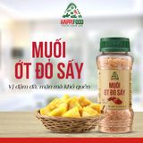  Happifood Muối Ớt Đỏ Sấy 160gr Chấm Là Mê Cay Gia Vị 