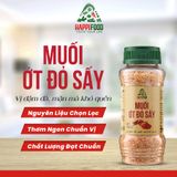  Happifood Muối Ớt Đỏ Sấy 160gr Chấm Là Mê Cay Gia Vị 
