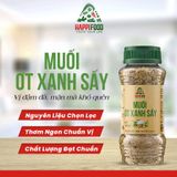  Happifood Muối Ớt Xanh Sấy 160gr Chấm Là Mê Gia Vị Cay 